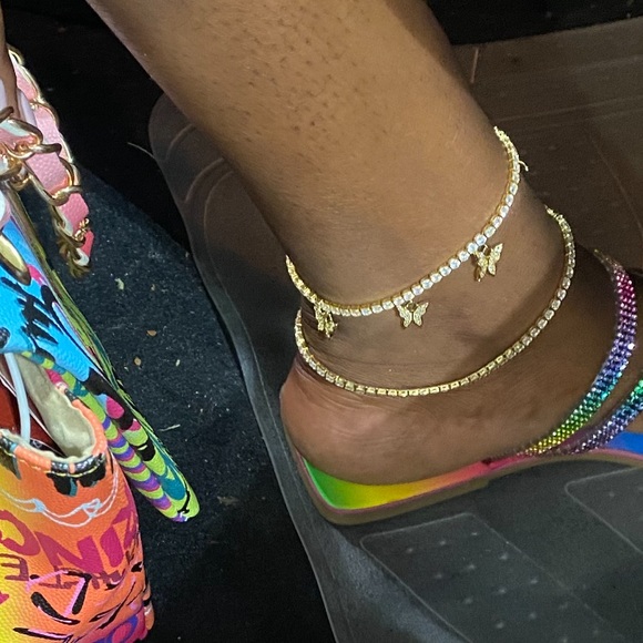 Butterfly anklets - Picture 2 of 7